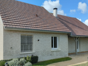 prestations - ravalement de façades - isolation thermique par l'extérieur - ite - finition imitation pierre - au temps des façades - saône-et-loire - jura - côte-d'or -